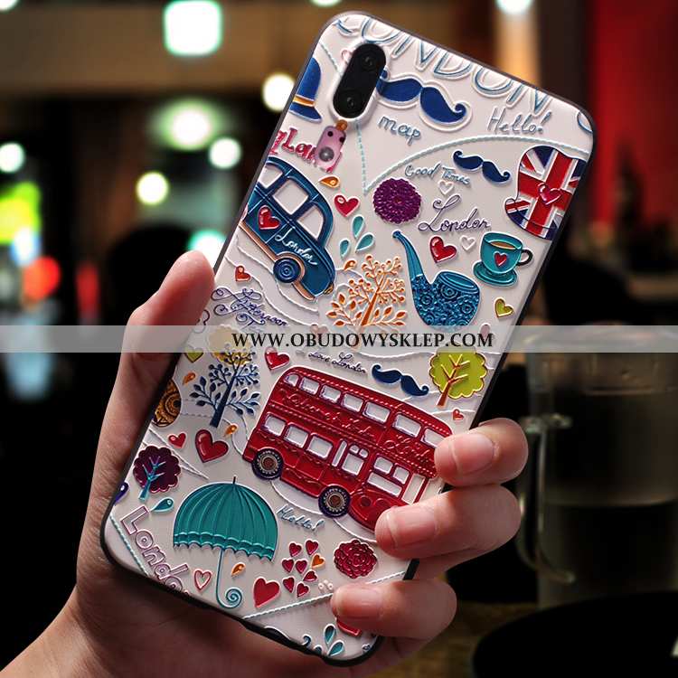Obudowa Huawei P20 Wiszące Ozdoby Relief Super, Etui Huawei P20 Osobowość All Inclusive Rozowa