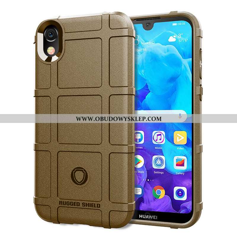 Obudowa Huawei Y5 2020 Silikonowe Trzy Mechanizmy Obronne Magnetyzm, Etui Huawei Y5 2020 Nubuku Tele