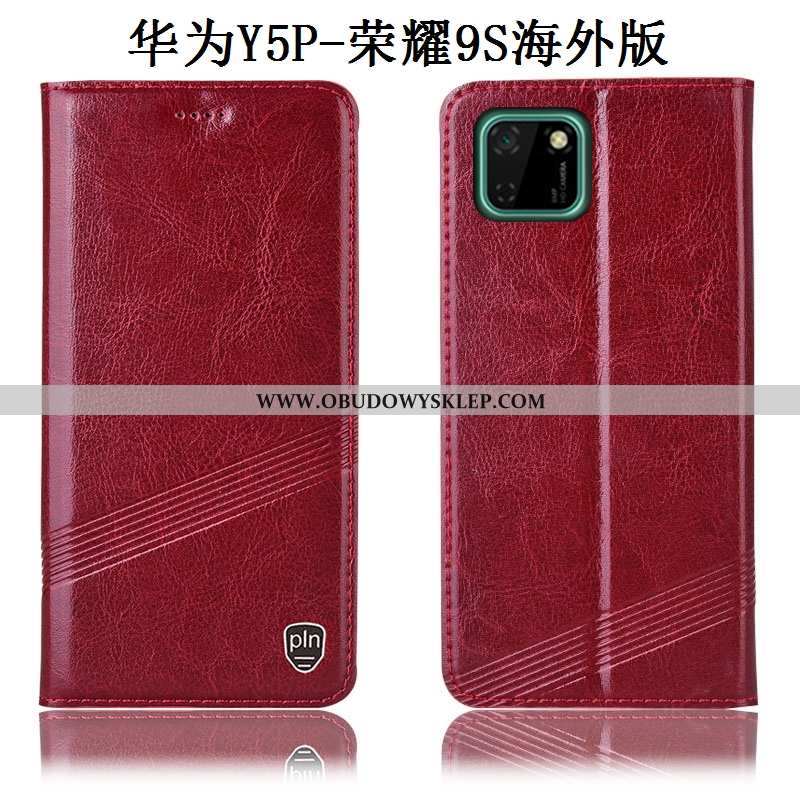 Obudowa Huawei Y5p Ochraniacz Pokrowce Etui, Etui Huawei Y5p Prawdziwa Skóra Telefon Komórkowy Kawow