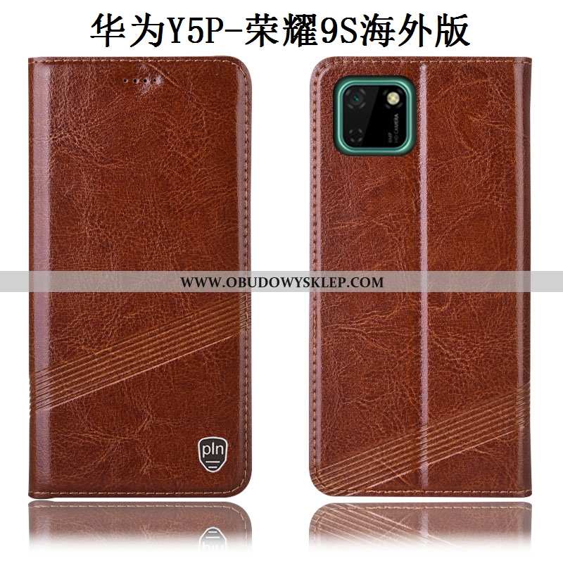 Obudowa Huawei Y5p Ochraniacz Pokrowce Etui, Etui Huawei Y5p Prawdziwa Skóra Telefon Komórkowy Kawow