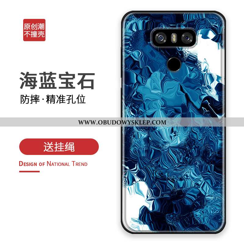 Obudowa Lg G6 Osobowość Czerwony Netto Dostosowane, Etui Lg G6 Kreatywne Anti-fall Granatowy