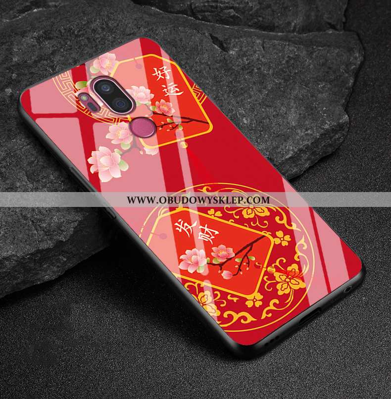 Obudowa Lg G7 Thinq Osobowość Moda Szkło, Etui Lg G7 Thinq Kreatywne Silikonowe Biała