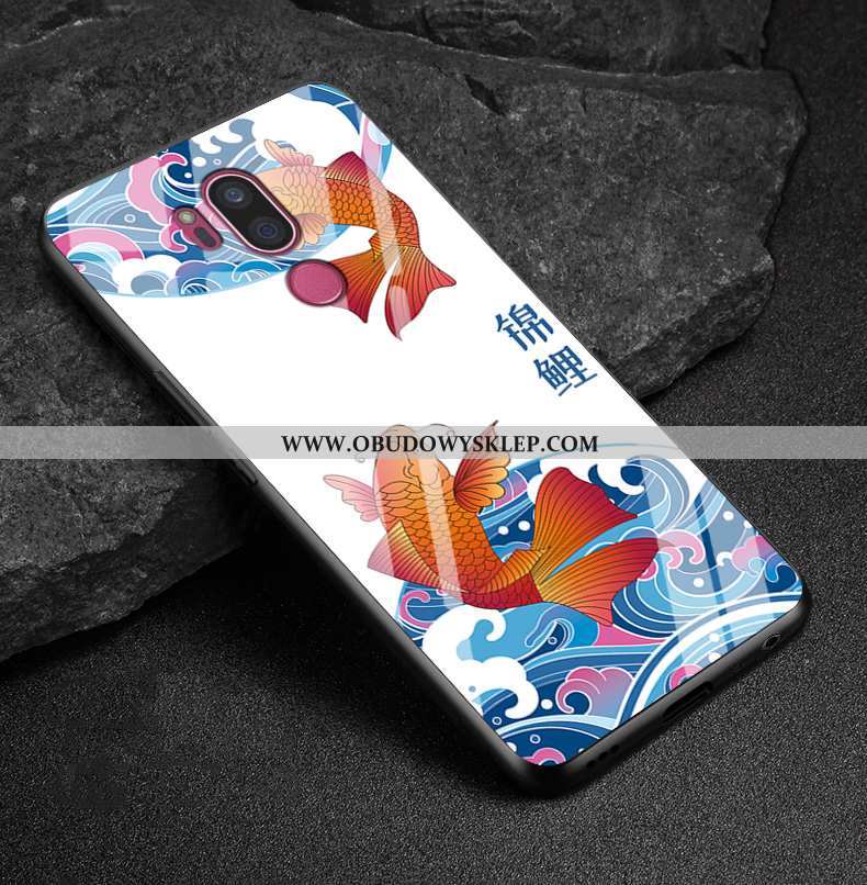 Obudowa Lg G7 Thinq Osobowość Moda Szkło, Etui Lg G7 Thinq Kreatywne Silikonowe Biała