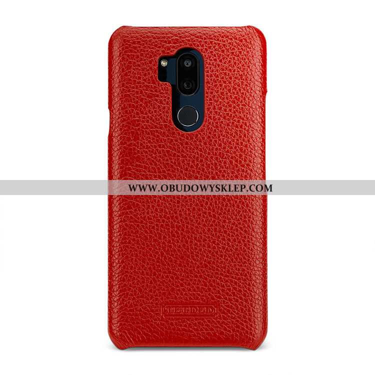 Obudowa Lg G7 Thinq Skórzane Etui Ochraniacz Biały, Lg G7 Thinq Kreatywne Nowy Biała