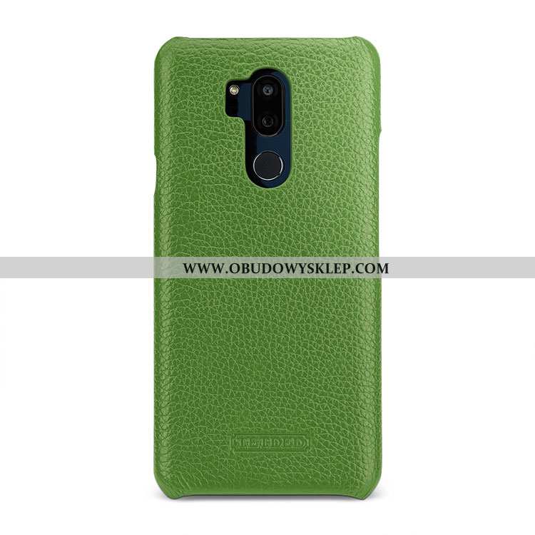 Obudowa Lg G7 Thinq Skórzane Etui Ochraniacz Biały, Lg G7 Thinq Kreatywne Nowy Biała