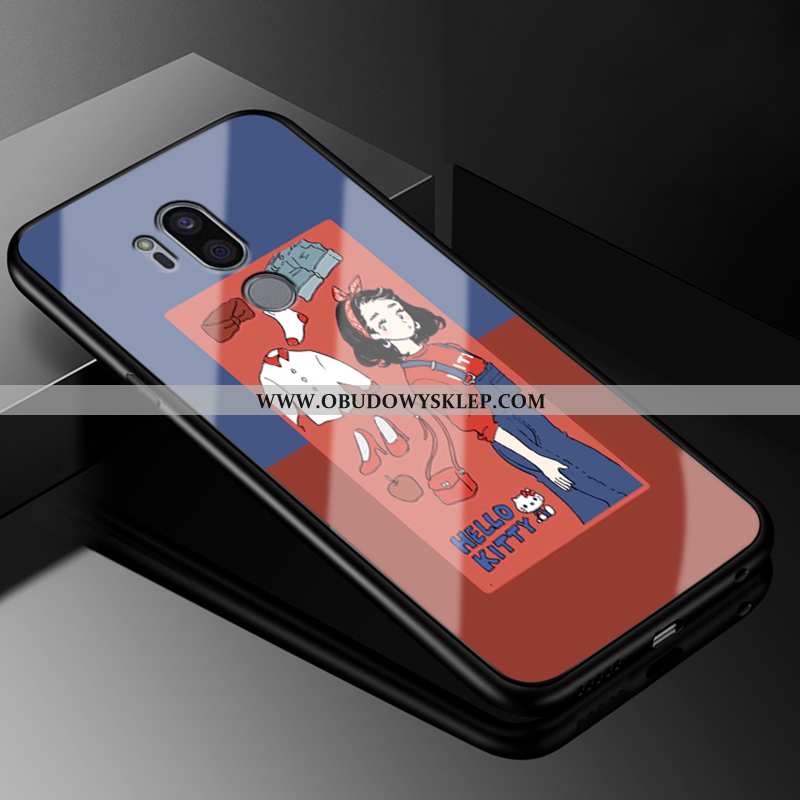 Obudowa Lg G7 Thinq Szkło Futerał Trudno, Etui Lg G7 Thinq Moda Zielone