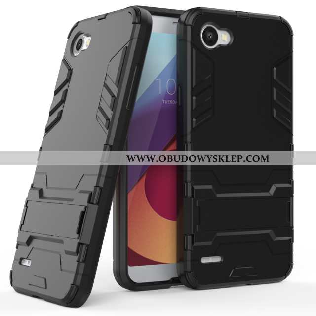 Obudowa Lg Q6 Ochraniacz All Inclusive Anti-fall, Etui Lg Q6 Osobowość Pancerz Srebrne