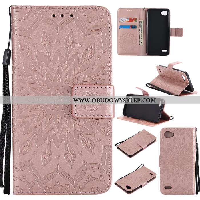Obudowa Lg Q6 Ochraniacz Anti-fall Telefon Komórkowy, Etui Lg Q6 Skórzane Klapa Zielone