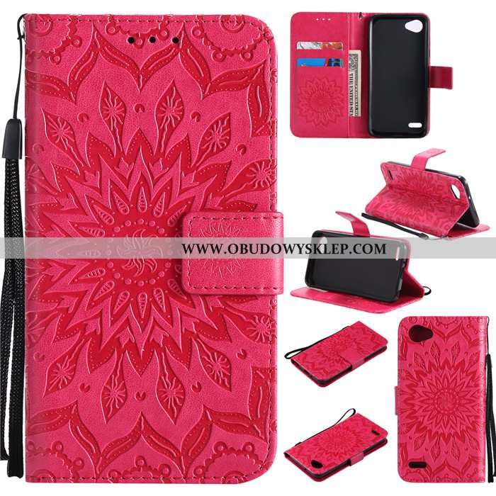 Obudowa Lg Q6 Ochraniacz Anti-fall Telefon Komórkowy, Etui Lg Q6 Skórzane Klapa Zielone