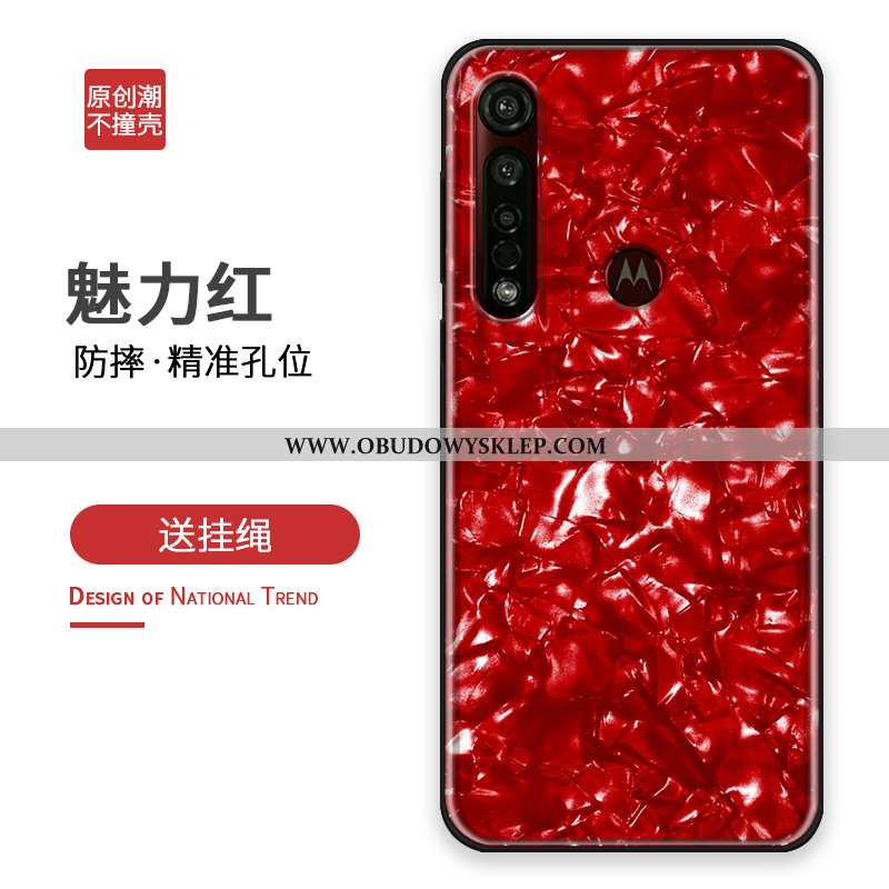 Obudowa Moto G8 Plus Osobowość Etui All Inclusive, Moto G8 Plus Trendy Srebro Srebrne