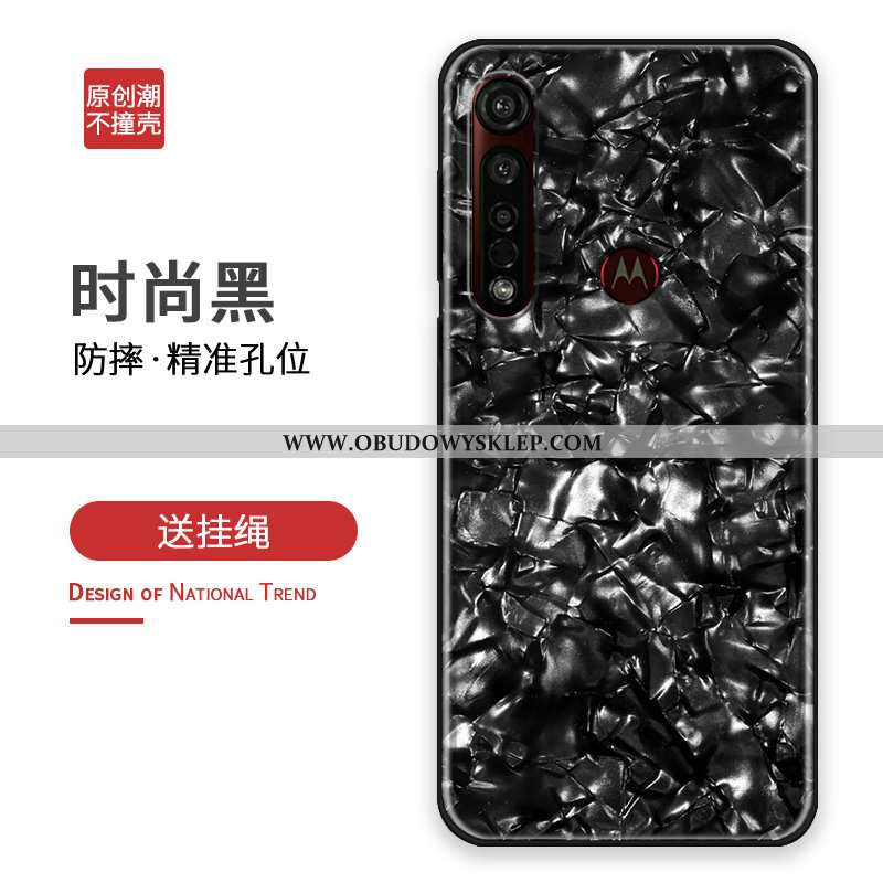Obudowa Moto G8 Plus Osobowość Etui All Inclusive, Moto G8 Plus Trendy Srebro Srebrne