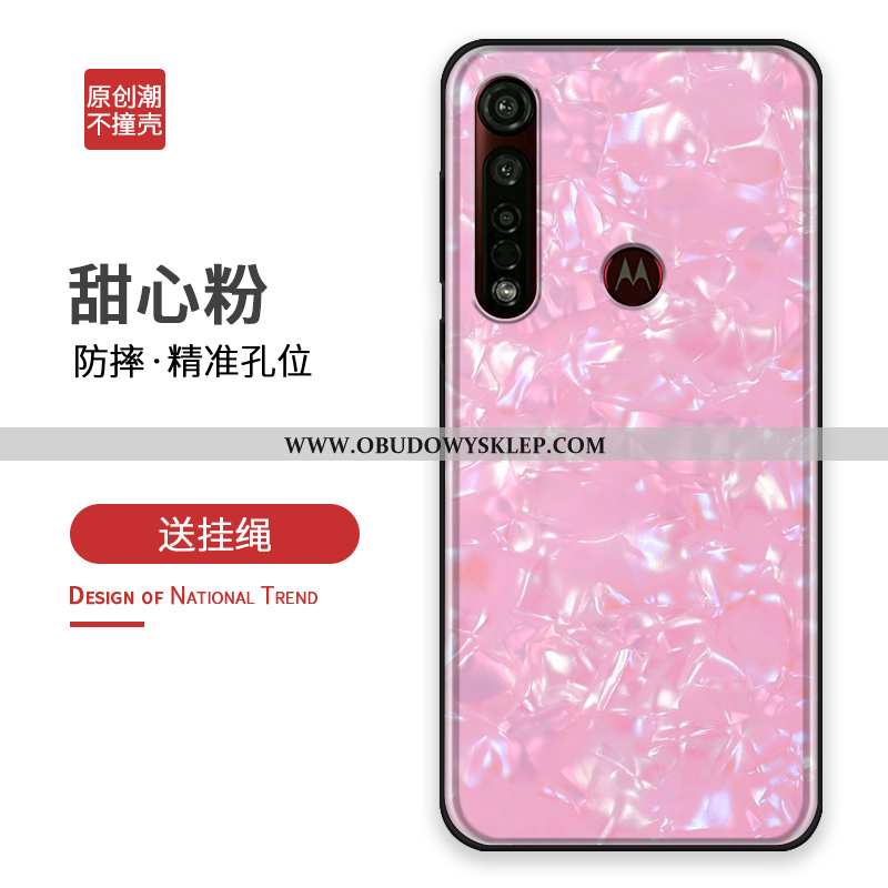 Obudowa Moto G8 Plus Osobowość Etui All Inclusive, Moto G8 Plus Trendy Srebro Srebrne