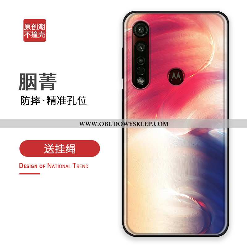 Obudowa Moto G8 Plus Osobowość Etui All Inclusive, Moto G8 Plus Trendy Srebro Srebrne