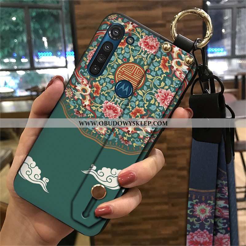 Obudowa Moto G8 Power Vintage Wiszące Ozdoby Telefon Komórkowy, Etui Moto G8 Power Miękki Ochraniacz
