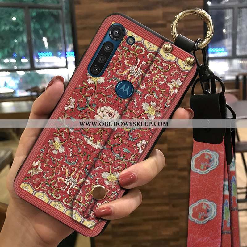 Obudowa Moto G8 Power Vintage Wiszące Ozdoby Telefon Komórkowy, Etui Moto G8 Power Miękki Ochraniacz