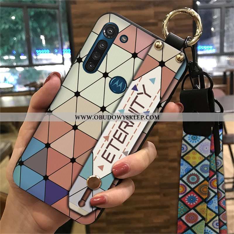 Obudowa Moto G8 Power Vintage Wiszące Ozdoby Telefon Komórkowy, Etui Moto G8 Power Miękki Ochraniacz