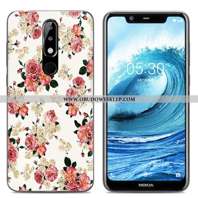 Obudowa Nokia 5.1 Plus Miękki Futerał Kolor, Etui Nokia 5.1 Plus Ochraniacz Rozowa