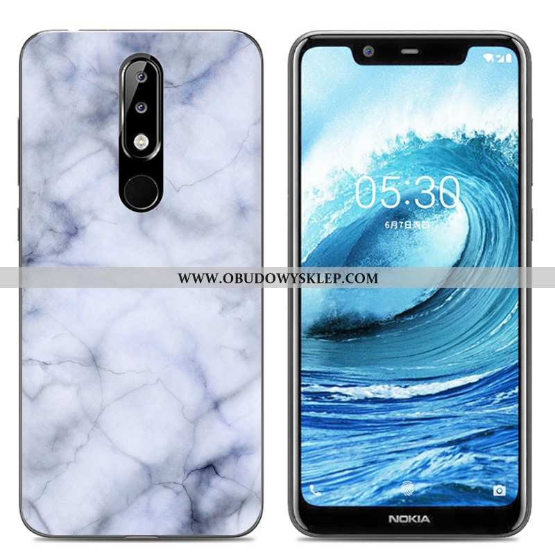 Obudowa Nokia 5.1 Plus Miękki Futerał Kolor, Etui Nokia 5.1 Plus Ochraniacz Rozowa