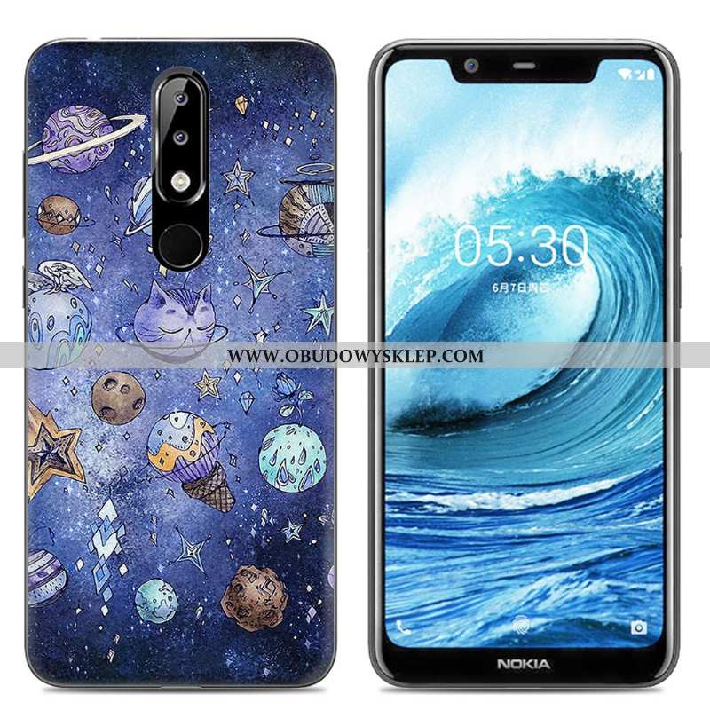 Obudowa Nokia 5.1 Plus Miękki Futerał Kolor, Etui Nokia 5.1 Plus Ochraniacz Rozowa