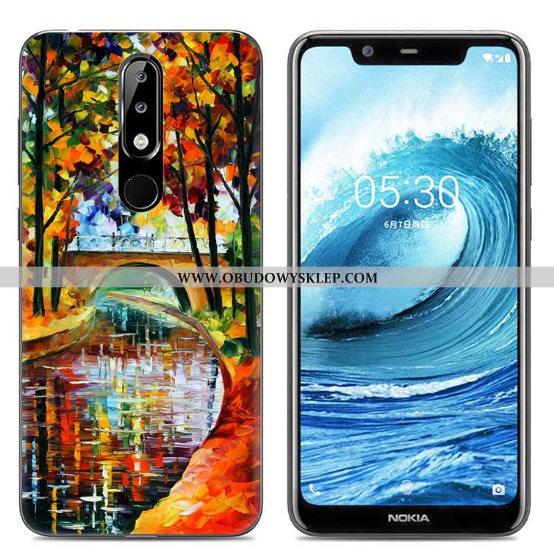 Obudowa Nokia 5.1 Plus Miękki Futerał Kolor, Etui Nokia 5.1 Plus Ochraniacz Rozowa