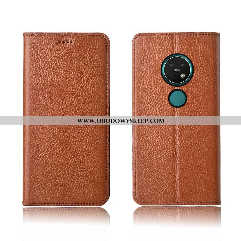 Obudowa Nokia 7.2 Miękki All Inclusive Żółty, Etui Nokia 7.2 Ochraniacz Anti-fall Żółta