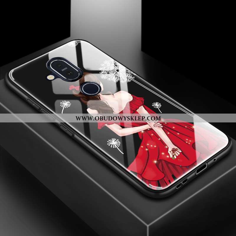Obudowa Nokia 8.1 Filmy All Inclusive Futerał, Etui Nokia 8.1 Silikonowe Dostosowane Niebieska