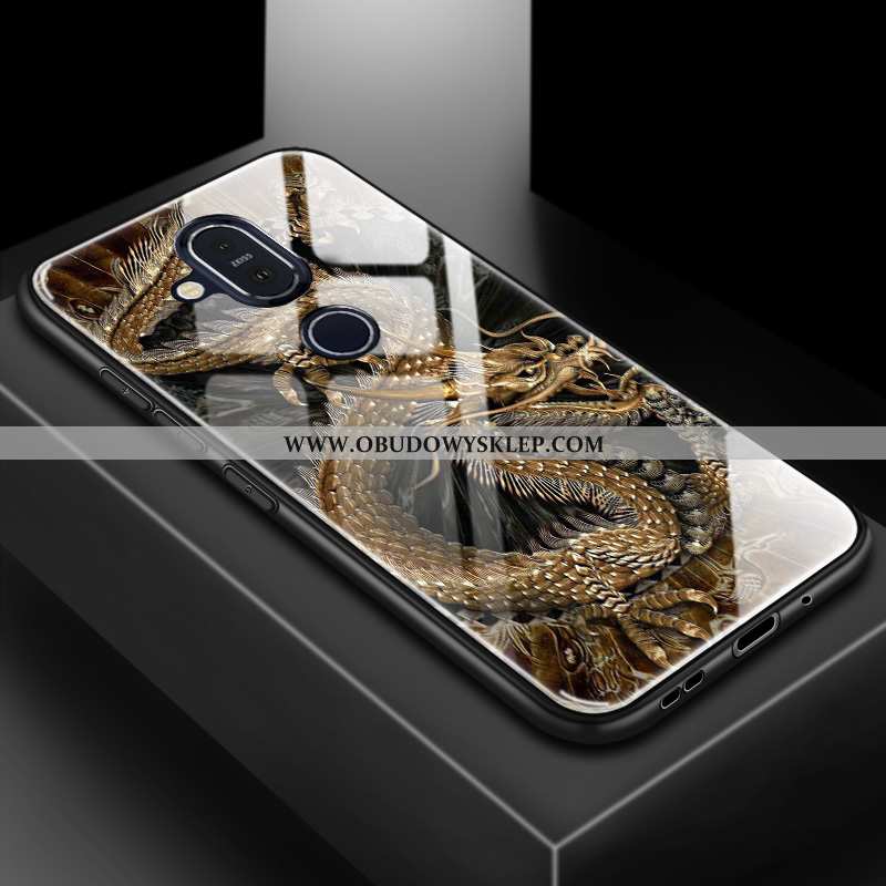 Obudowa Nokia 8.1 Filmy All Inclusive Futerał, Etui Nokia 8.1 Silikonowe Dostosowane Niebieska