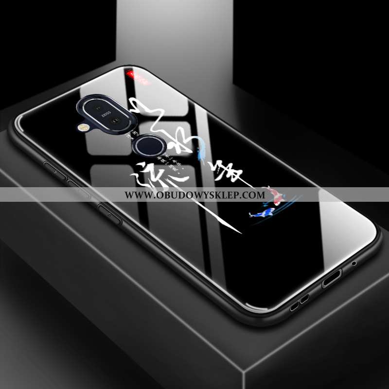 Obudowa Nokia 8.1 Filmy All Inclusive Futerał, Etui Nokia 8.1 Silikonowe Dostosowane Niebieska