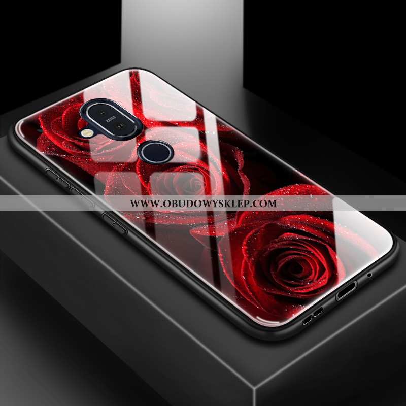 Obudowa Nokia 8.1 Filmy All Inclusive Futerał, Etui Nokia 8.1 Silikonowe Dostosowane Niebieska