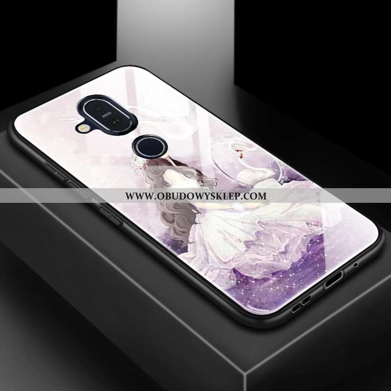 Obudowa Nokia 8.1 Filmy All Inclusive Futerał, Etui Nokia 8.1 Silikonowe Dostosowane Niebieska
