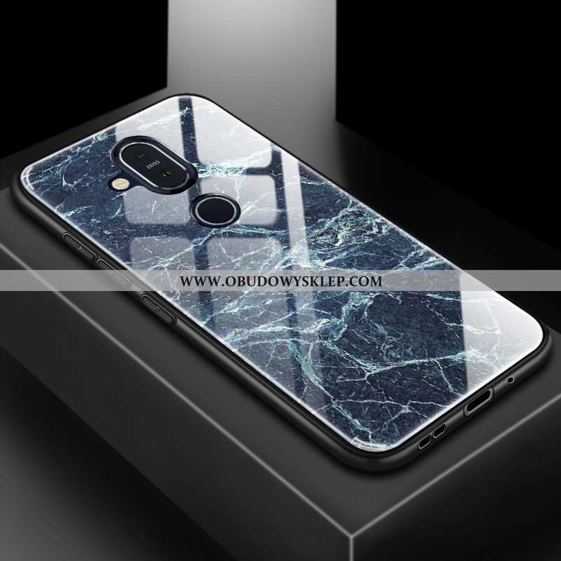 Obudowa Nokia 8.1 Filmy All Inclusive Futerał, Etui Nokia 8.1 Silikonowe Dostosowane Niebieska