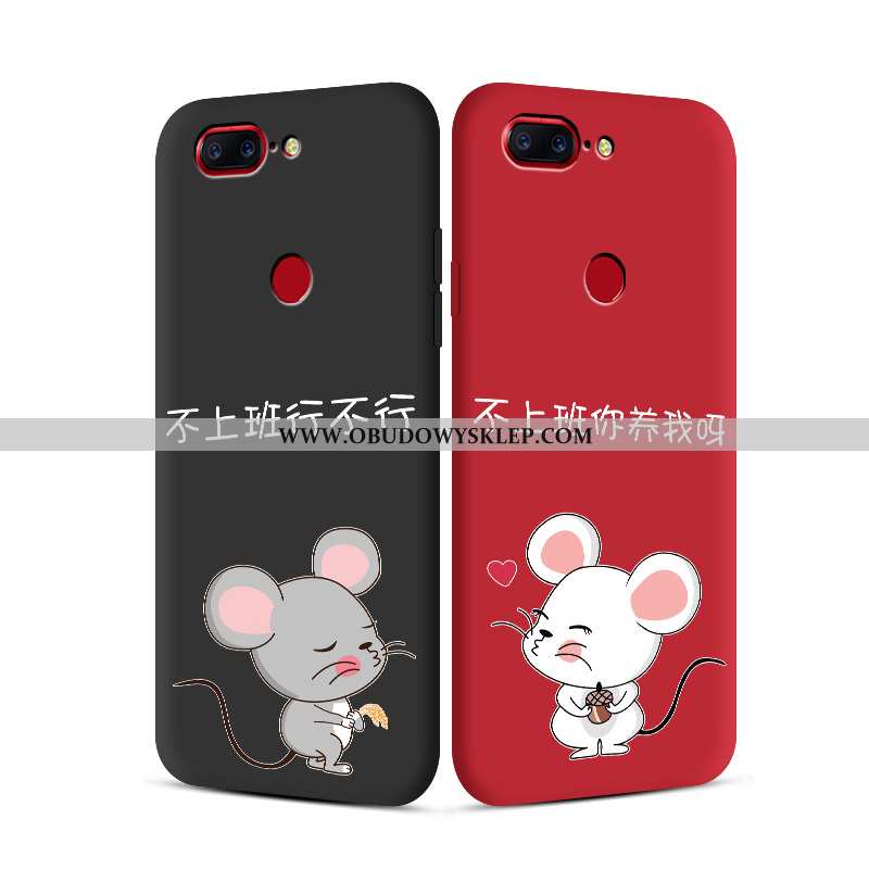 Obudowa Oneplus 5t Cienkie Futerał Czerwony, Etui Oneplus 5t Miękki Lekkie Czerwona