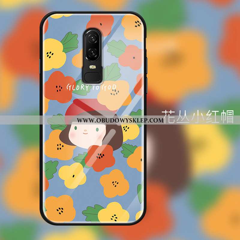 Obudowa Oneplus 6 Ochraniacz Futerał All Inclusive, Etui Oneplus 6 Szkło Czerwony Netto Kolorowy