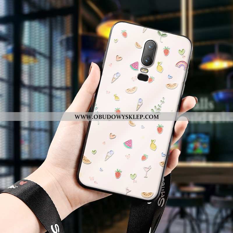 Obudowa Oneplus 6 Osobowość Cienkie Super, Etui Oneplus 6 Kreatywne Anti-fall Rozowa