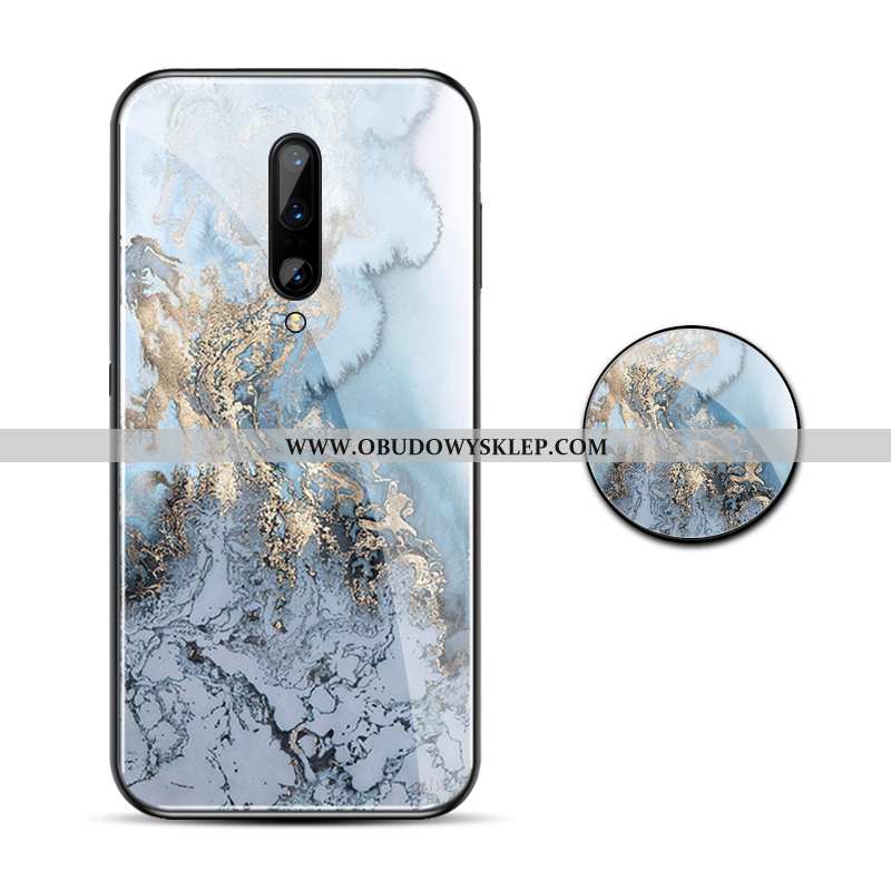 Obudowa Oneplus 7 Pro Osobowość Cienkie Ochraniacz, Etui Oneplus 7 Pro Kreatywne Szkło Fioletowy