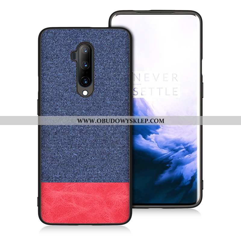 Obudowa Oneplus 7t Pro Trendy Płótno Telefon Komórkowy, Etui Oneplus 7t Pro Super Silikonowe Granato