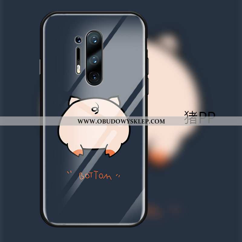Obudowa Oneplus 8 Pro Ochraniacz Serce Piękny, Etui Oneplus 8 Pro Szkło Kreskówka Czarna