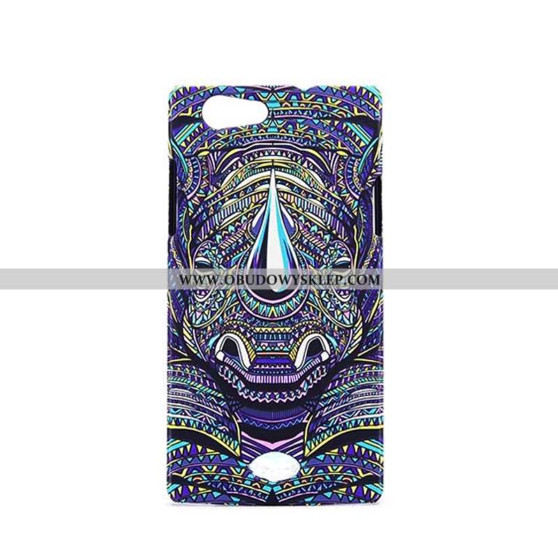 Obudowa Oppo A31 Ochraniacz Telefon Komórkowy Purpurowy, Etui Oppo A31 Nubuku Trudno Fioletowy