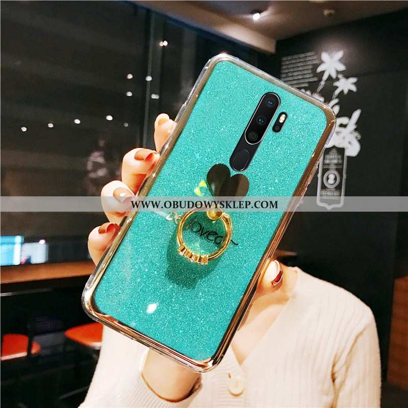 Obudowa Oppo A5 2020 Kreatywne Etui Lekkie, Oppo A5 2020 Cienkie Silikonowe Zielone