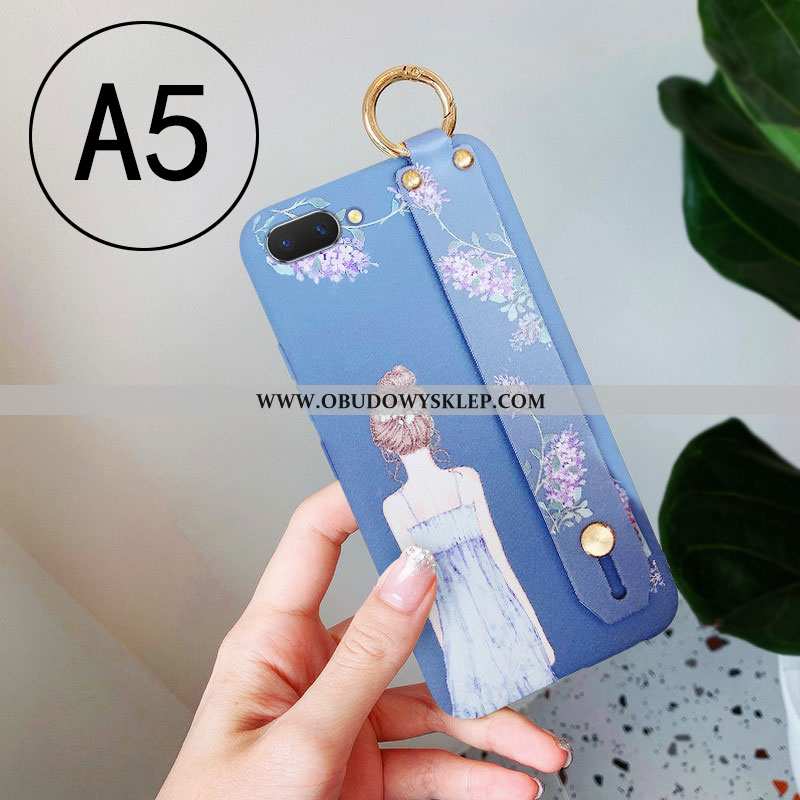 Obudowa Oppo A5 Osobowość Anti-fall Etui, Etui Oppo A5 Piękny Futerał Rozowa