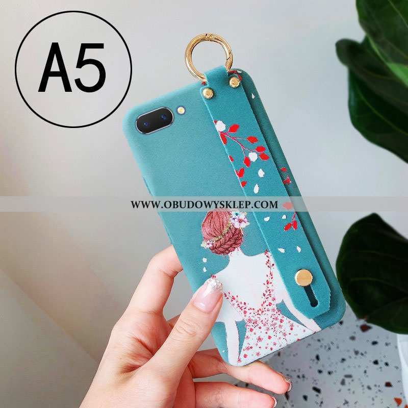 Obudowa Oppo A5 Osobowość Anti-fall Etui, Etui Oppo A5 Piękny Futerał Rozowa