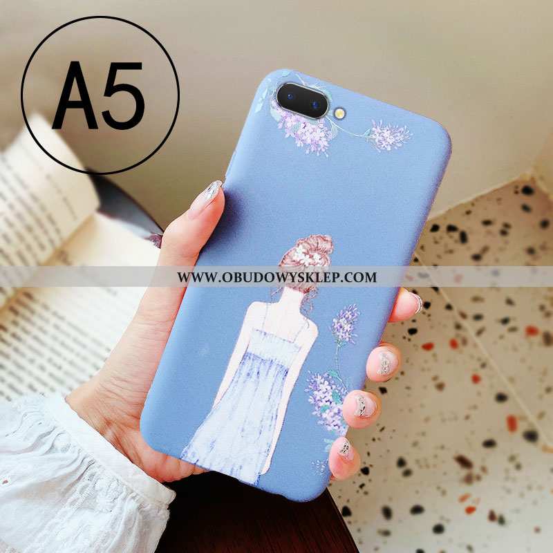 Obudowa Oppo A5 Osobowość Anti-fall Etui, Etui Oppo A5 Piękny Futerał Rozowa