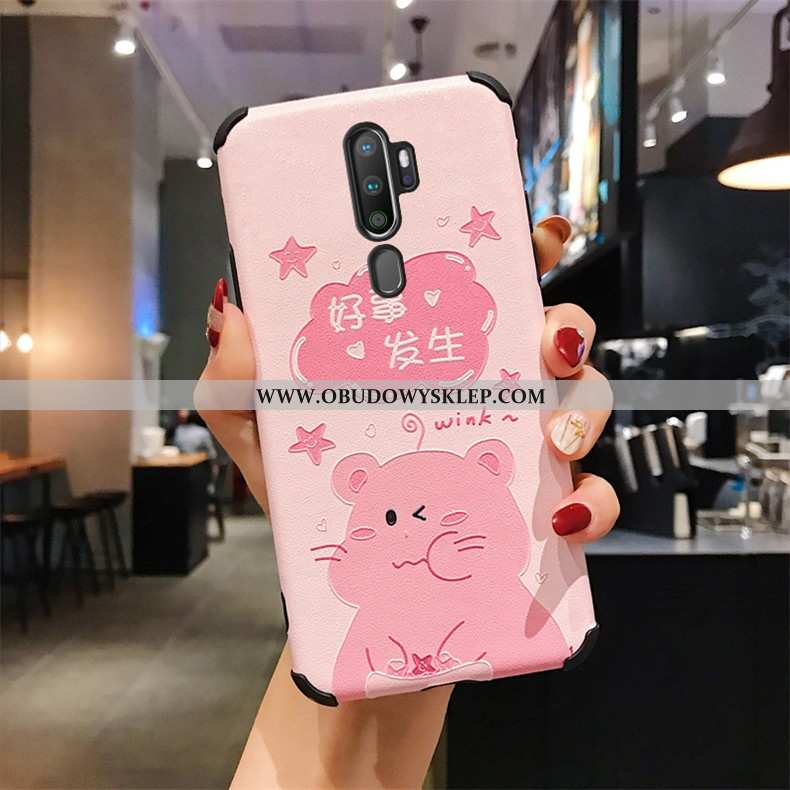 Obudowa Oppo A9 2020 Ochraniacz Miękki Etui, Etui Oppo A9 2020 Osobowość Futerał Biała