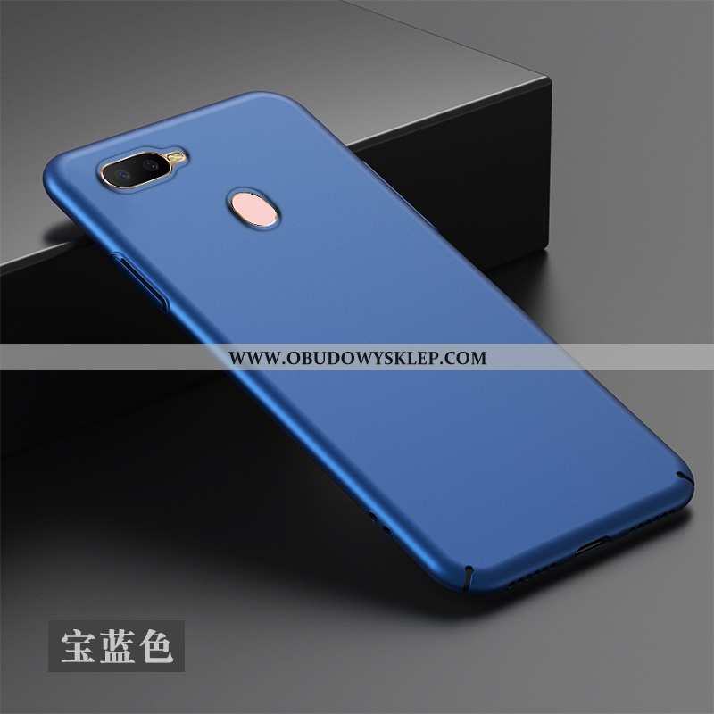 Obudowa Oppo Ax7 Cienkie Trudno All Inclusive, Etui Oppo Ax7 Ochraniacz Nubuku Złote