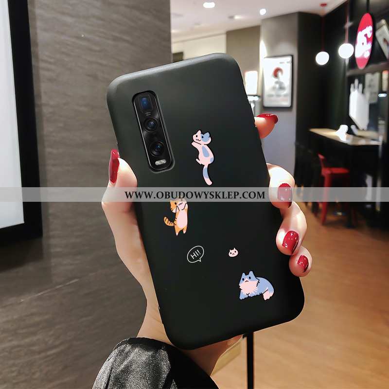 Obudowa Oppo Find X2 Pro Miękki All Inclusive Moda, Etui Oppo Find X2 Pro Silikonowe Czarna