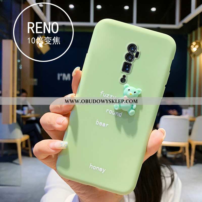 Obudowa Oppo Reno 10x Zoom Miękki Znieść Piękny, Etui Oppo Reno 10x Zoom Silikonowe Żywica Fioletowy