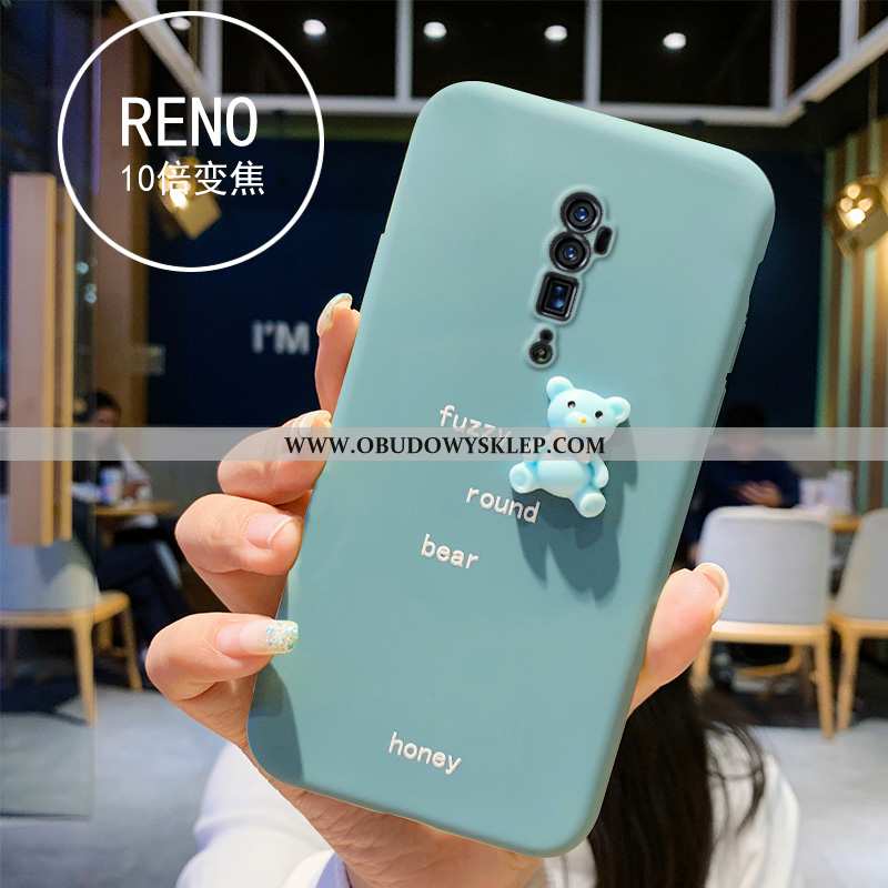 Obudowa Oppo Reno 10x Zoom Miękki Znieść Piękny, Etui Oppo Reno 10x Zoom Silikonowe Żywica Fioletowy