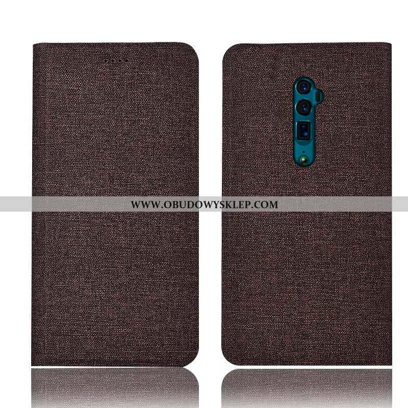Obudowa Oppo Reno 10x Zoom Skórzane Etui Telefon Komórkowy Futerał, Oppo Reno 10x Zoom Ochraniacz Al