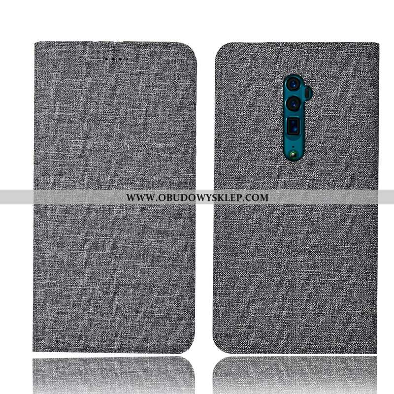 Obudowa Oppo Reno 10x Zoom Skórzane Etui Telefon Komórkowy Futerał, Oppo Reno 10x Zoom Ochraniacz Al