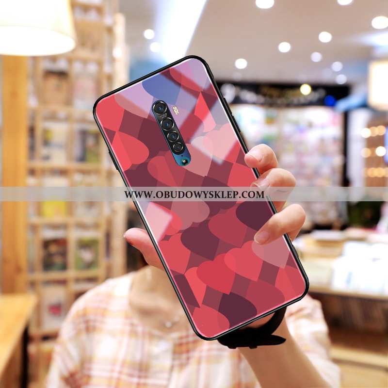 Obudowa Oppo Reno2 Kreatywne Nowy Etui, Etui Oppo Reno2 Kreskówka Czerwony Netto Kolorowy
